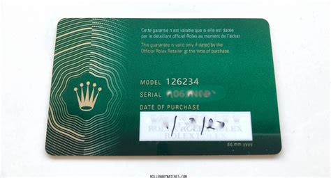 rolex warranty card change name|rolex watch warranty card.